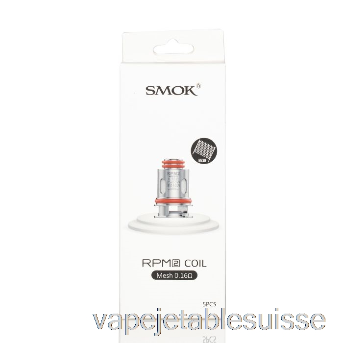 Vape Suisse Smok Rpm 2 Bobines De Remplacement 0,6ohm Rpm 2 Bobines Dc Mtl
